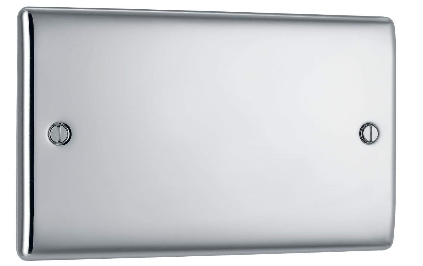 BG Nexus Metal Polished Chrome Blank Plate