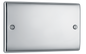 BG Nexus Metal Polished Chrome Blank Plate
