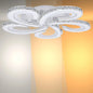 Crystal LED Ceiling Lights - Floral, Double Ring, Double Square, Quadruple Ring Designs