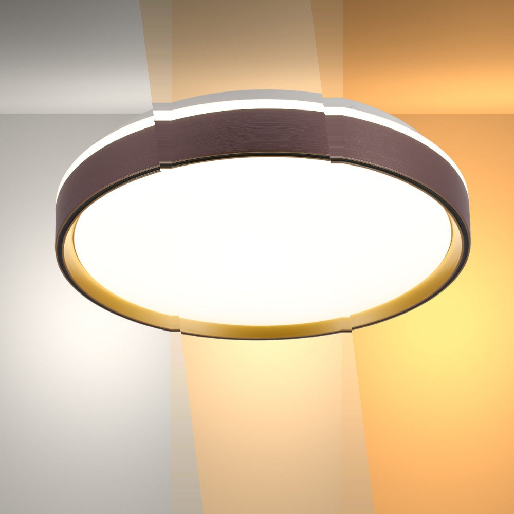 Modern Halo Effect LED Ceiling Light with Colour Contrast Design
