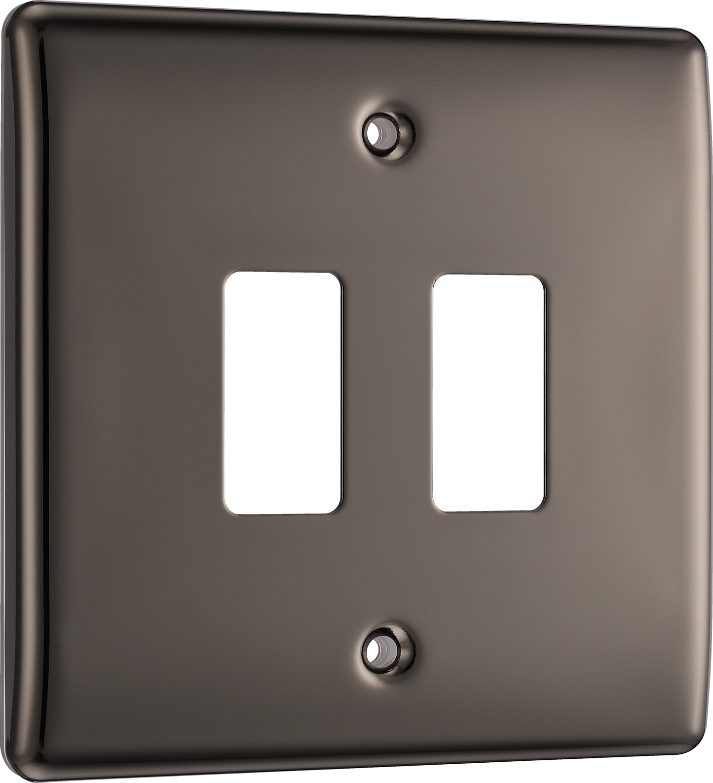 BG Nexus Metal Black Nickel Grid Front Plate