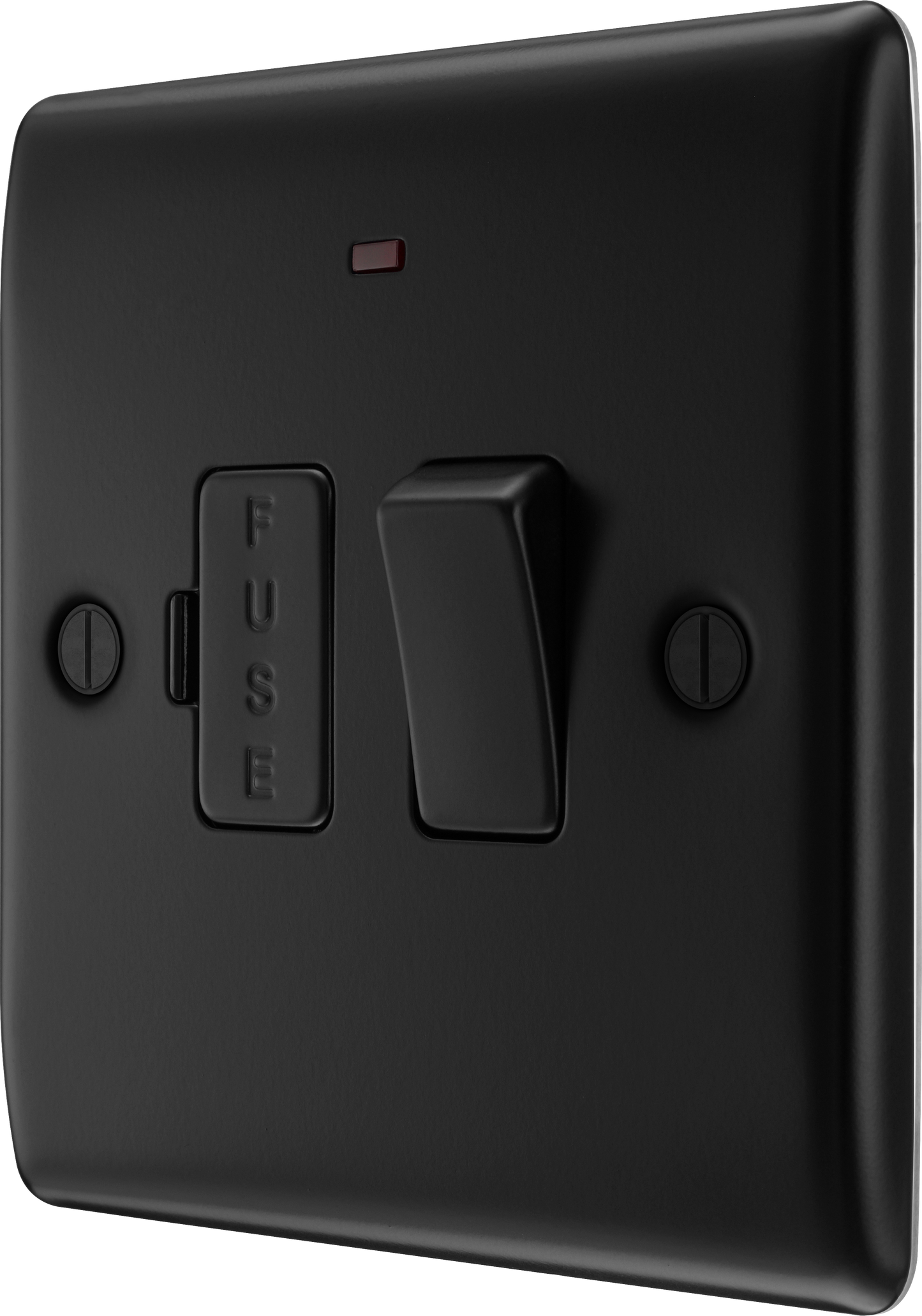 BG Nexus Metal Matt Black Fused Connection Unit