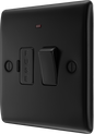 BG Nexus Metal Matt Black Fused Connection Unit