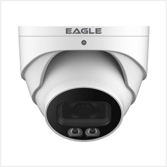 Eagle 4MP AI Full-Colour Fixed Network Turret Camera