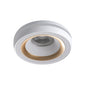 Kanlux - ELICEO DSO GU10 Recessed Spotlight – White/Gold (Slim)