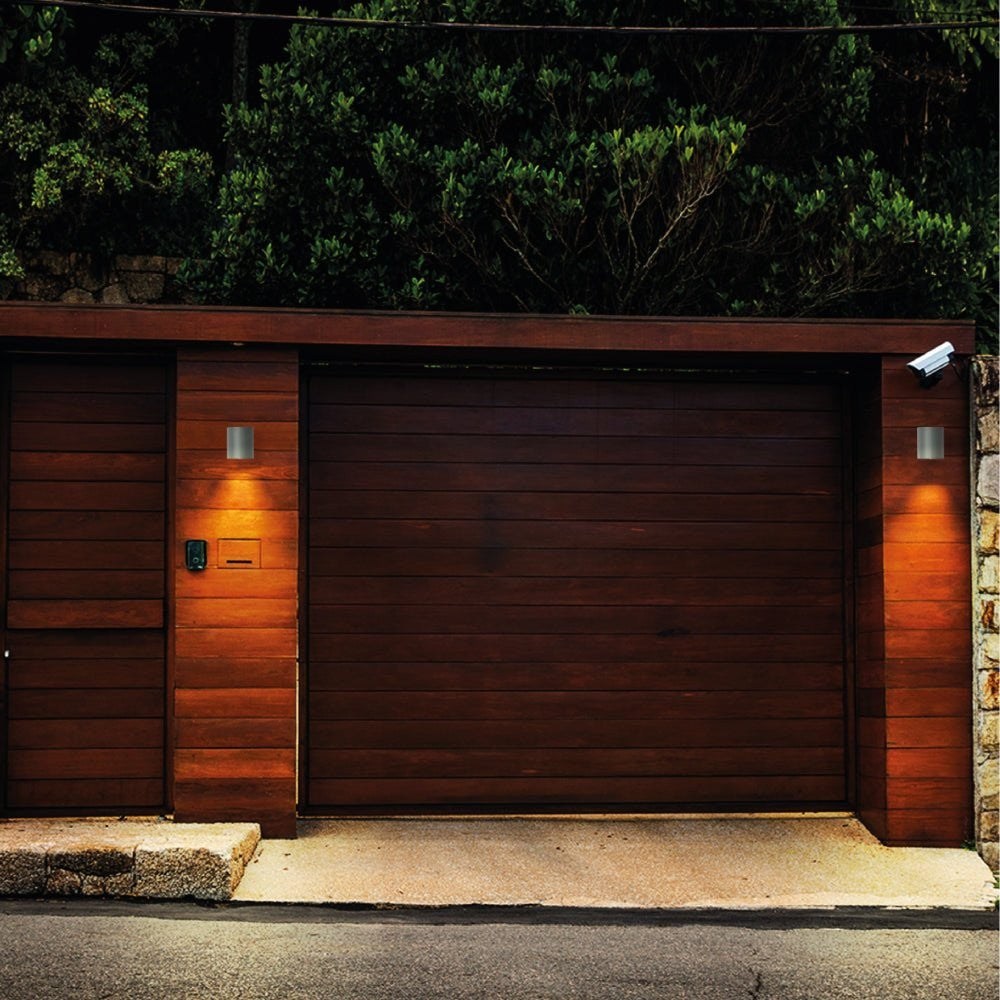 Up-Down Outdoor Wall Lamp IP54 GU10 Light Grey