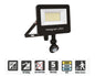 Integral Super Slim 2 Floodlight IP67 5000LM 50W Tuya 3000/4000/6500K PIR 120° Dimmable 100LM/W Black