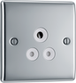 BG Nexus Metal Polished Chrome Round Pin Socket