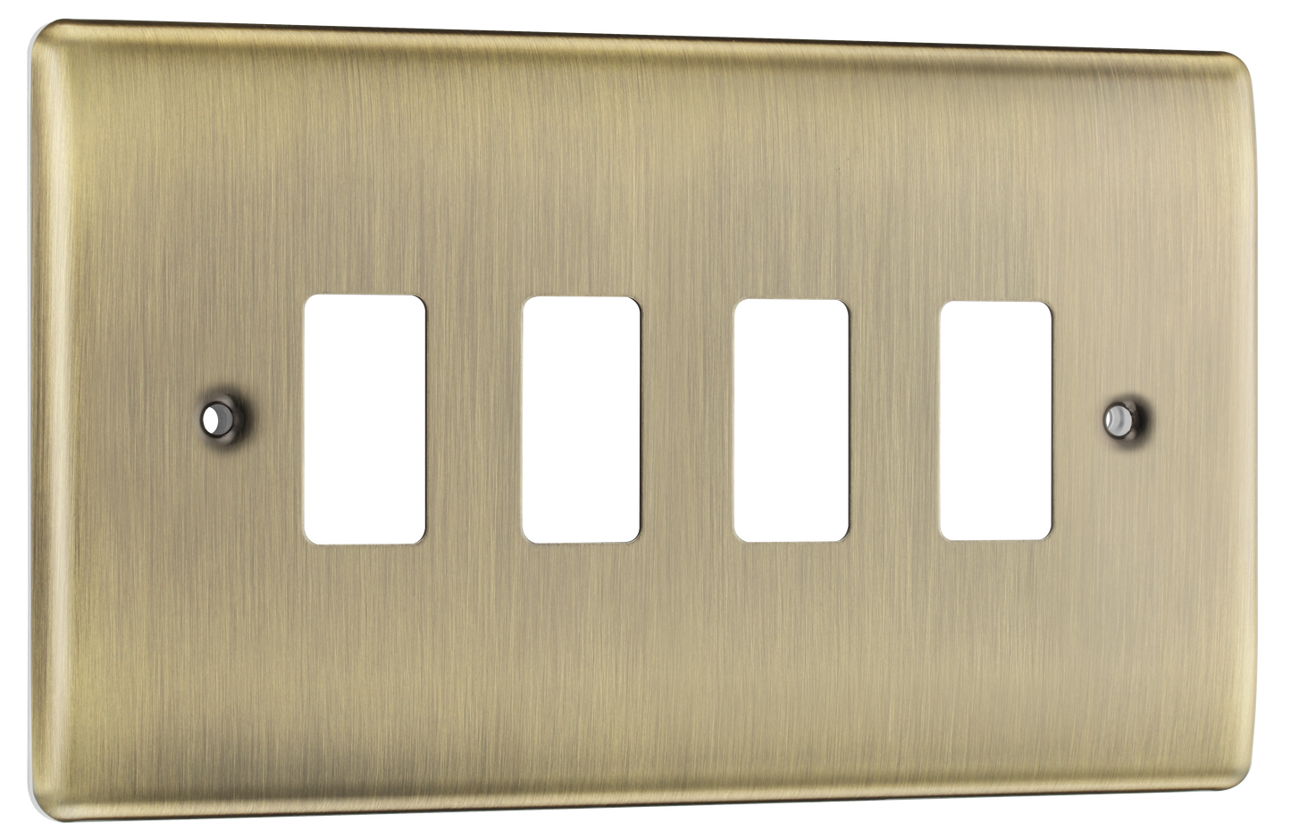 BG Nexus Metal Antique Brass Grid Front Plates