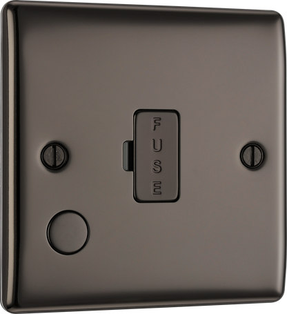 BG Nexus Metal Black Nickel Fused Connection Unit