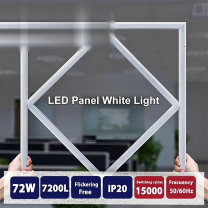 LED Diamond Frame Panel Light 72W 600x600mm