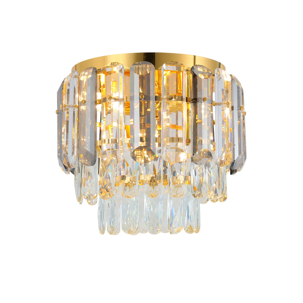 Flush Crystal Ceiling Chandelier Light – TekLed