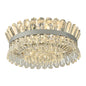 Flush Ring Crystal Deluxe Chandelier Ceiling Light