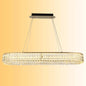 Gold Crystal Chandelier – Two-Tiered Circular or Single-Tier Oval
