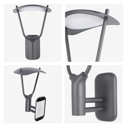 Grey Modern Outdoor Wall Light IP65