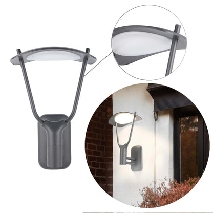 Grey Modern Outdoor Wall Light IP65
