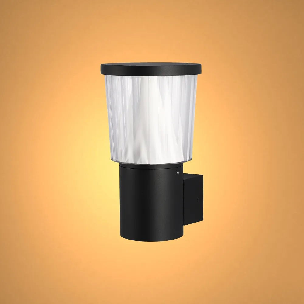 HaloGlow LED Wall Lantern – Warm White 12W