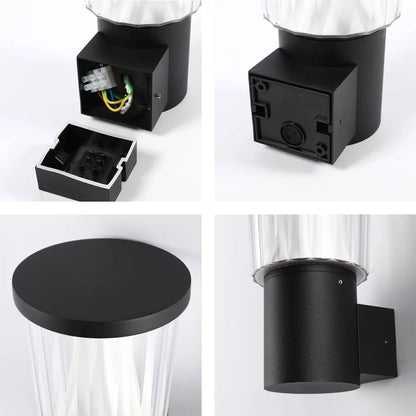 HaloGlow LED Wall Lantern – Warm White 12W