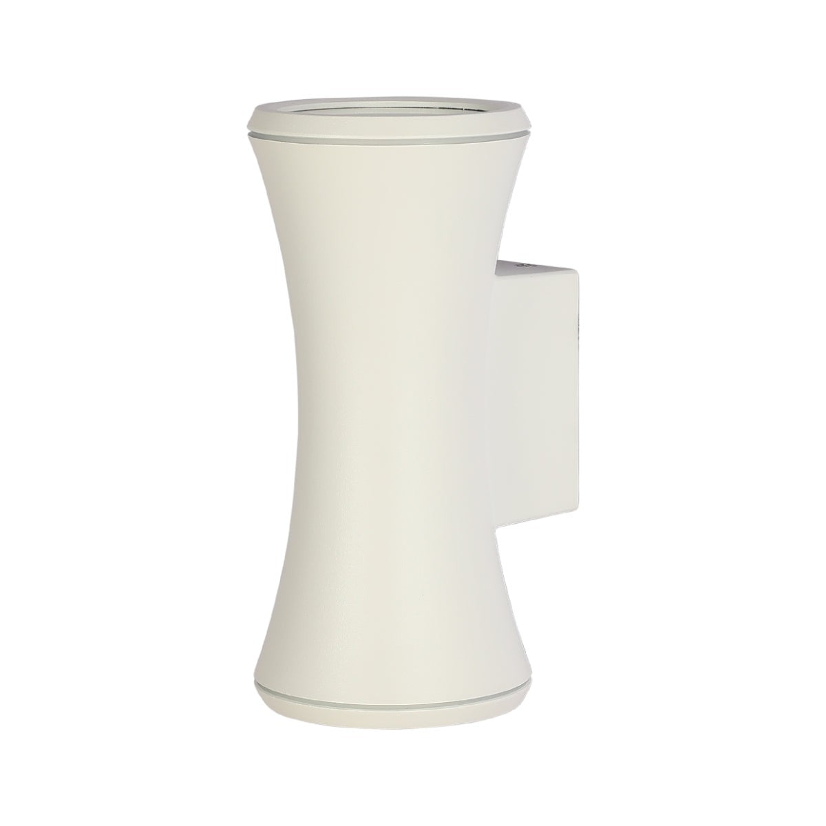 Hourglass Up Down Aluminium Outdoor Wall Light GU10