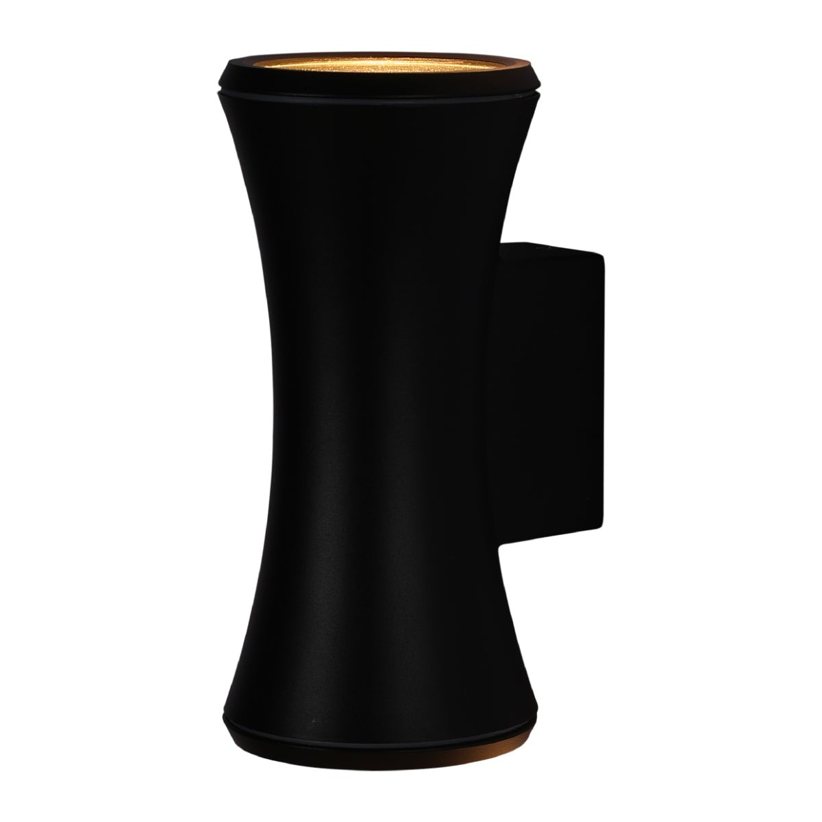 Hourglass Up Down Aluminium Outdoor Wall Light GU10