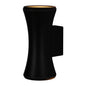Hourglass Up Down Aluminium Outdoor Wall Light GU10