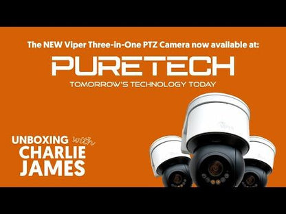 Viper 4MP Active Deterrent 4x Mini PTZ