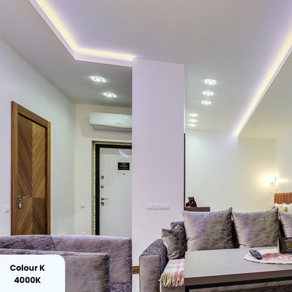 24V COB LED Strip Lights with 480 LEDs/M, 12W/M, 1020lm/M, CRI 90-92, 4000K, IP65