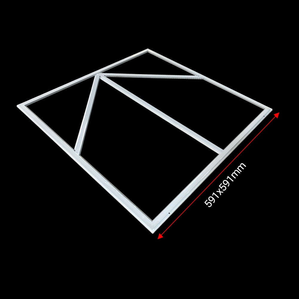 60x60cm LED Frame Panel Light, Blue Arrow Design, 40W 4000LM, 6000K
