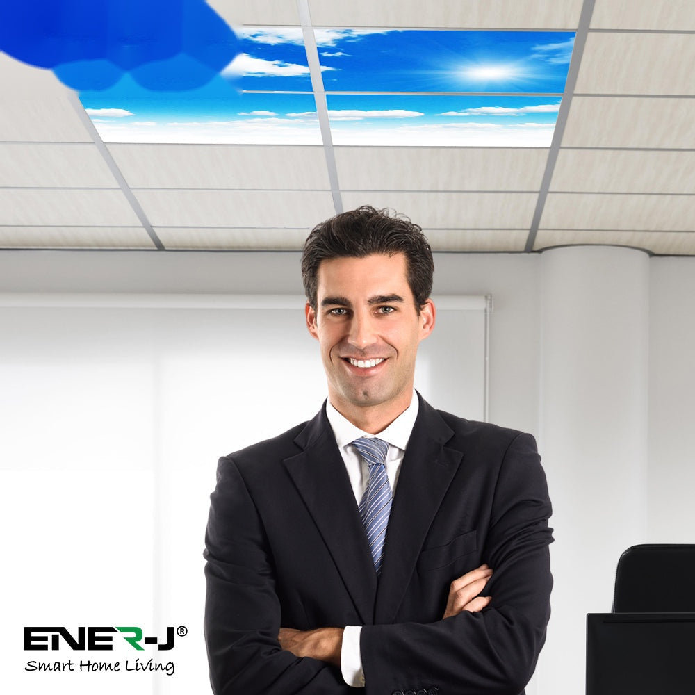 60X60 LED Sky Ceiling Panel 3D Effect Set of 4 units
