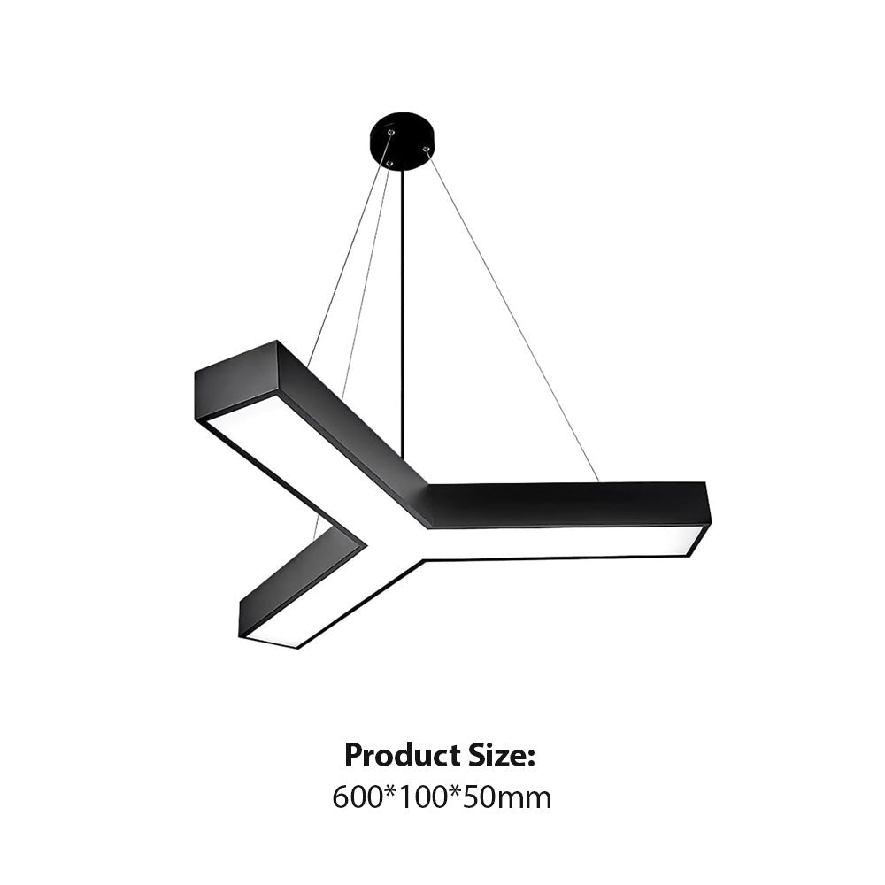 18W Hollow Y-Shape LED Pendant Light