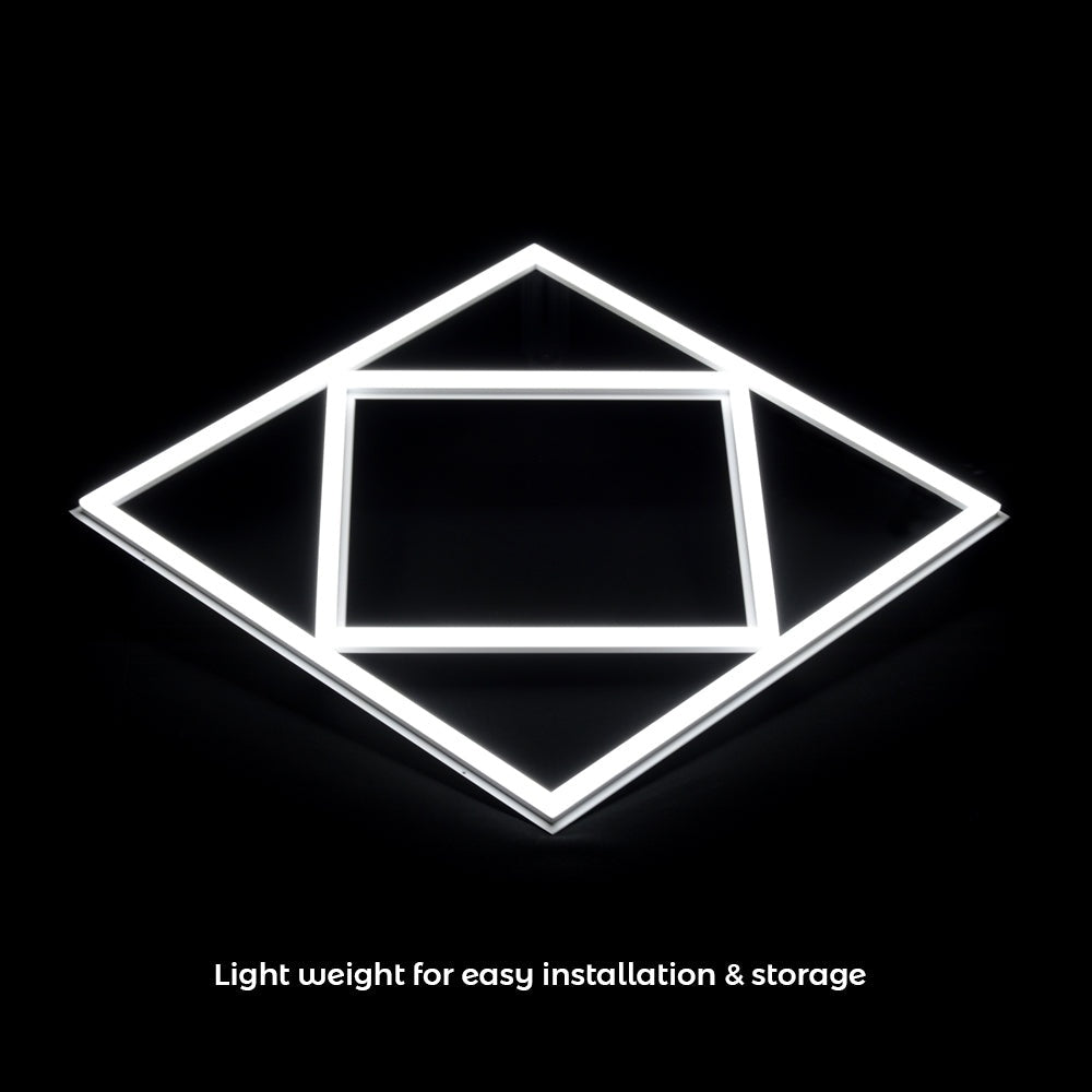 Double Square LED Ceiling Panel 60x60cms
