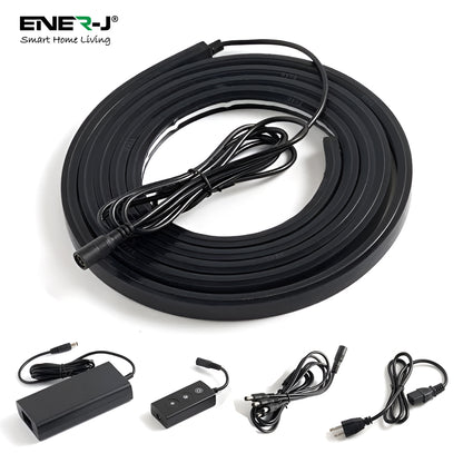 Smart LED Strip Kit for Soundproof Acoustic Panels, Dimmable & App/Voice Controlled(4pcs)