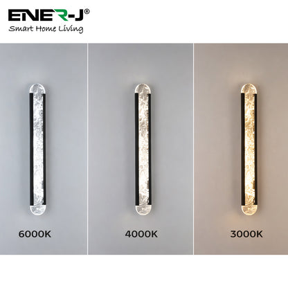 Ener-J Designer Acyralic Wall Lights with remote, Size L600*W90, 16W with CCT & Dimming