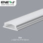 18mm x 5.9mm Bendable Aluminum Profile with PC Cover - 1m Length Kit (0.9mm Thickness)