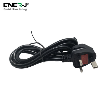 60W Plastic Power Supply Adapter, 12V 5A, UK Plug