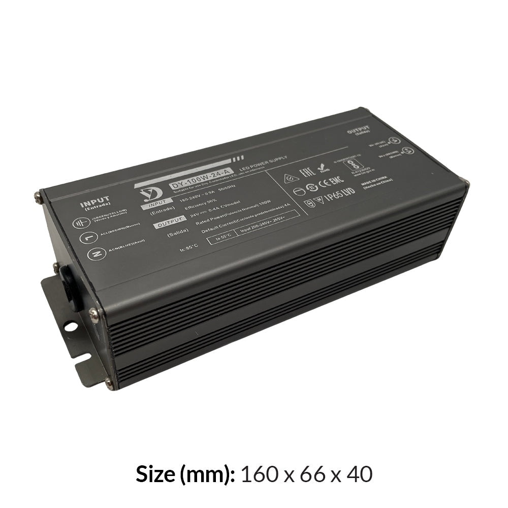 100W 24V 4.2A Waterproof IP65 LED Driver