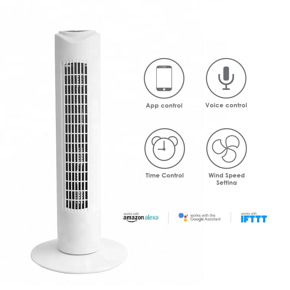 Smart Wi-Fi Tower Fan – Ener-J