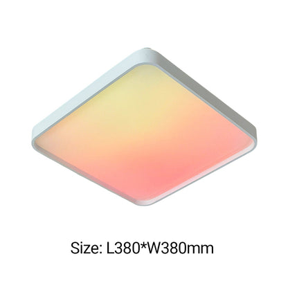 24W Scenic LED Ceiling Light, Square 380mm, CCT RGBIC