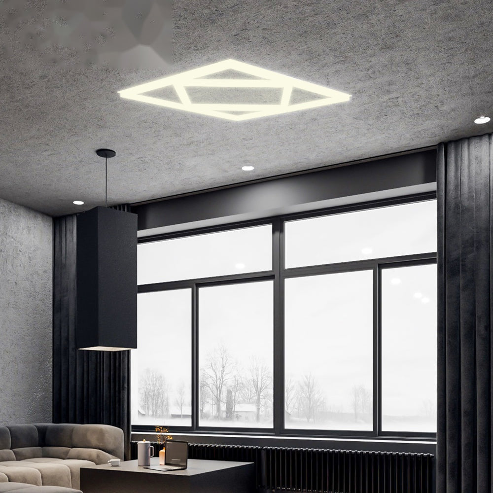 Double Square LED Ceiling Panel, 60x60cm, 40W 4000LM, 4000K