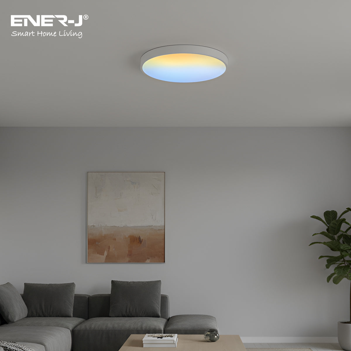 45W Sky Smart RGBIC Animated Ceiling Light, 390mm