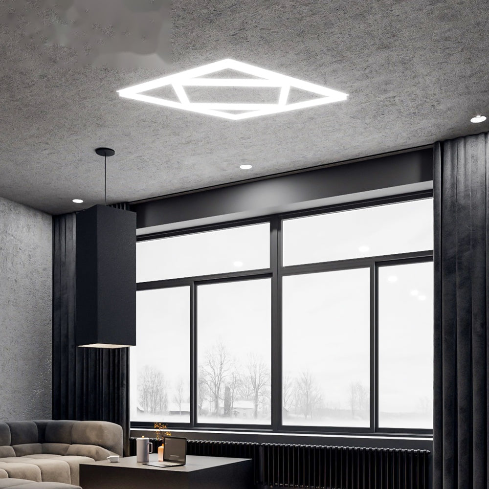 Double Square LED Ceiling Panel 60x60cms