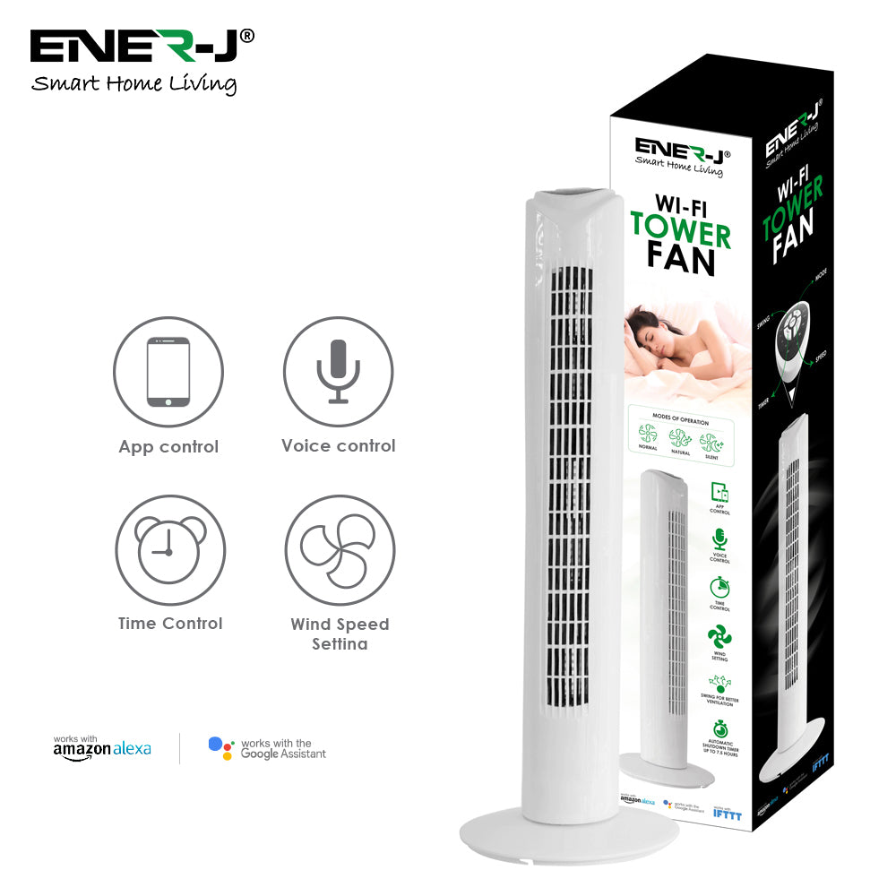 Smart Wi-Fi Tower Fan