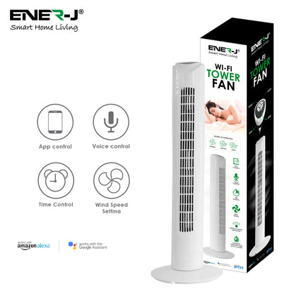 Smart Wi-Fi Tower Fan