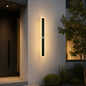 Ener-J PIR Sensor Outdoor LED Wall Light Motion Sensor Black IP65 12W Warm White 600mm