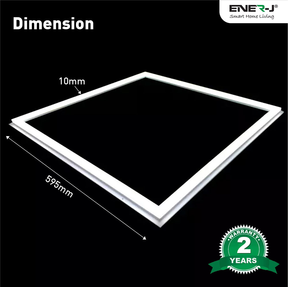 Borderline Frame LED Panel Light 60x60cms 40W 6000K