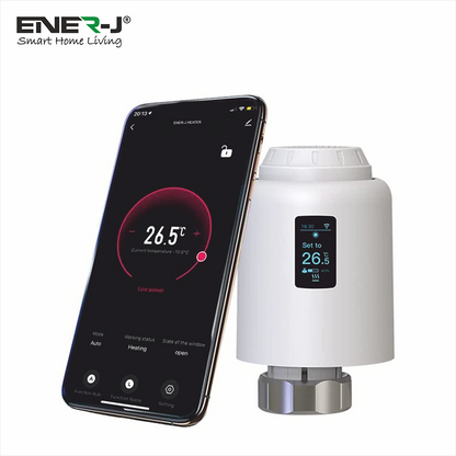Wi-Fi Smart Thermostatic Radiator Valve with Screen