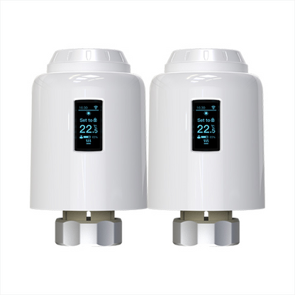 Wi-Fi Smart Thermostatic Radiator Valve with Screen