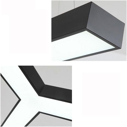 18W Hollow Y-Shape LED Pendant Light