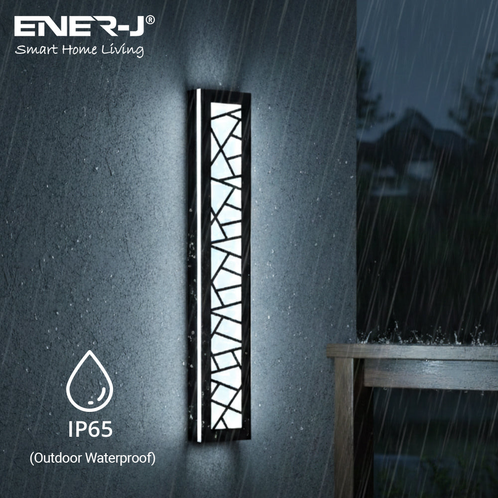 Ener-J Geometrical Acyralic Wall Lights with remote, Size L600*W110, 30W with CCT & Dimming