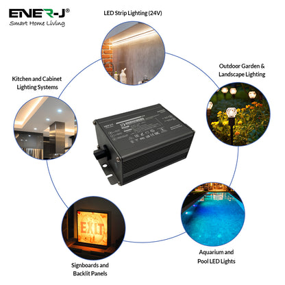 60W 24V 2.5A Waterproof IP65 LED Driver